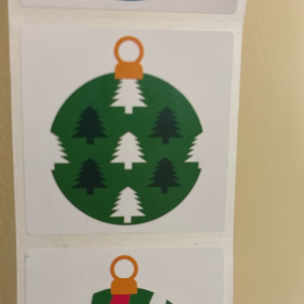 1,000 LARGE ORNAMENT STICkERS - Picture 8 of 11